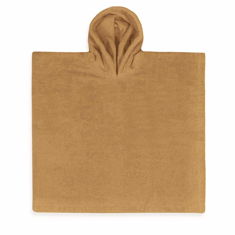 Badstof poncho met naam
