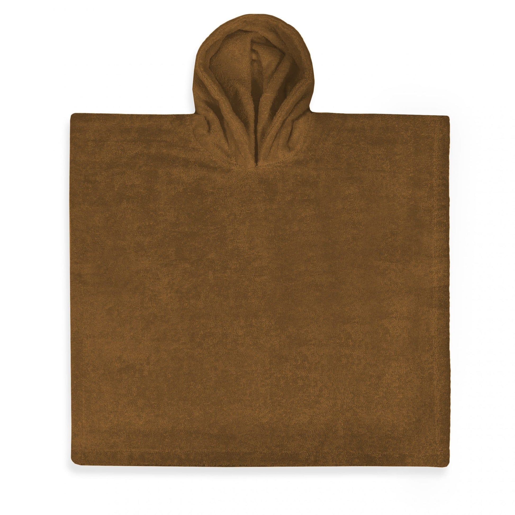 Badstof poncho met naam
