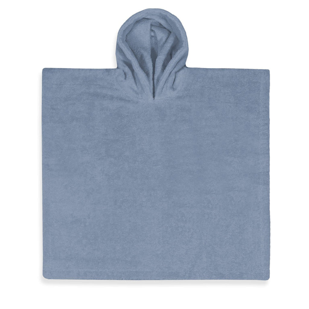 Badstof poncho met naam