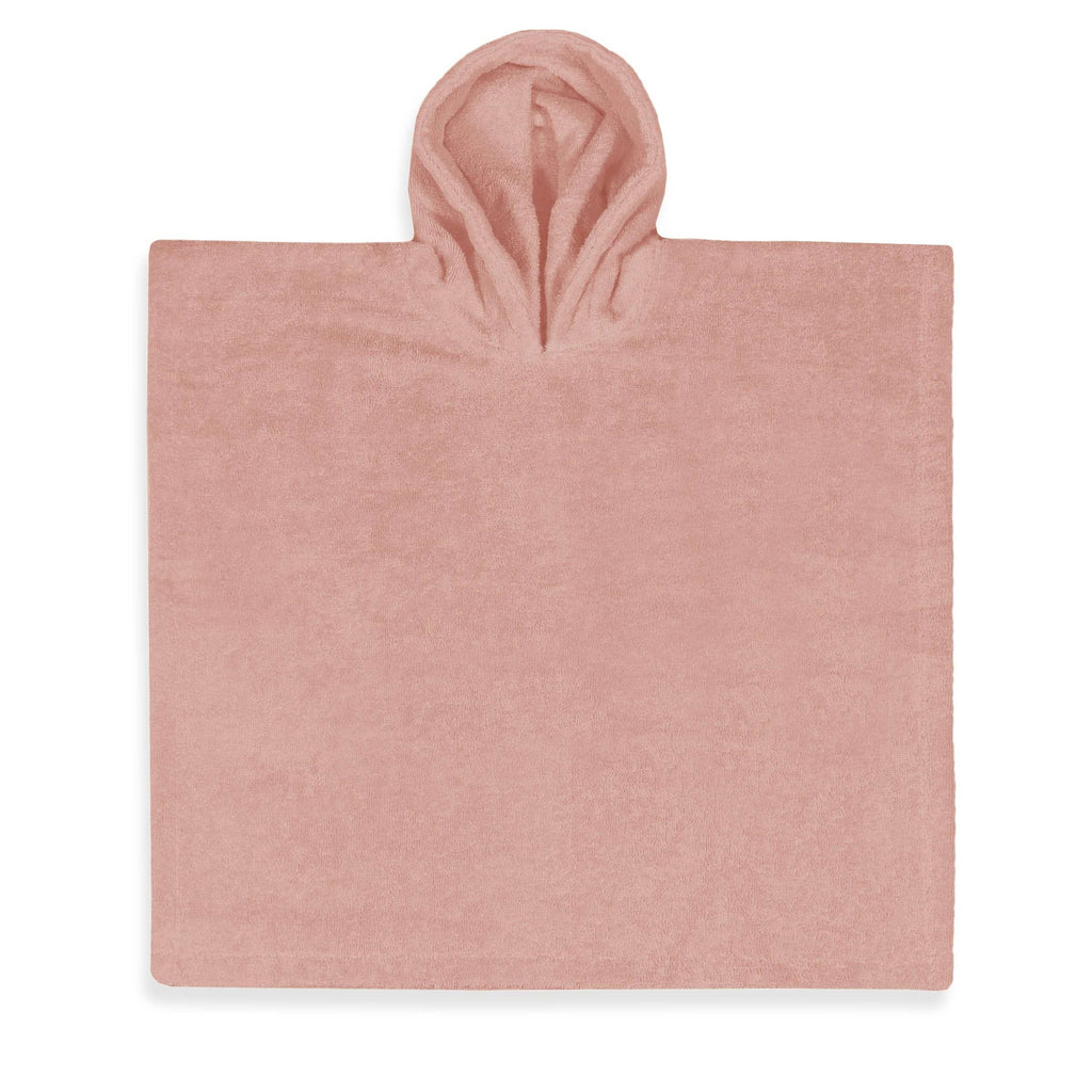Badstof poncho met naam