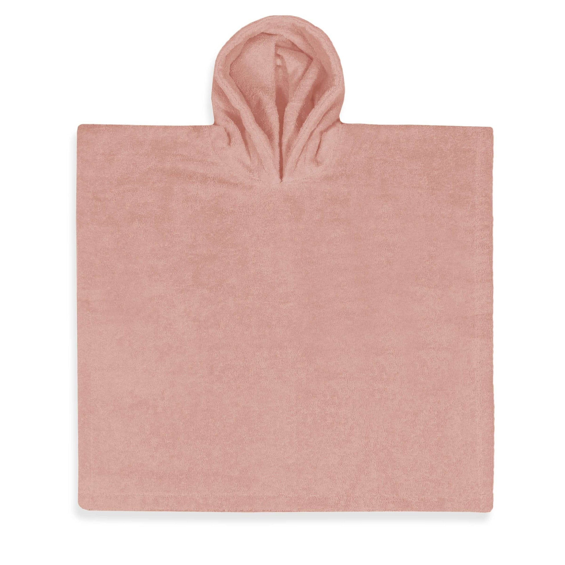 Badstof poncho met naam